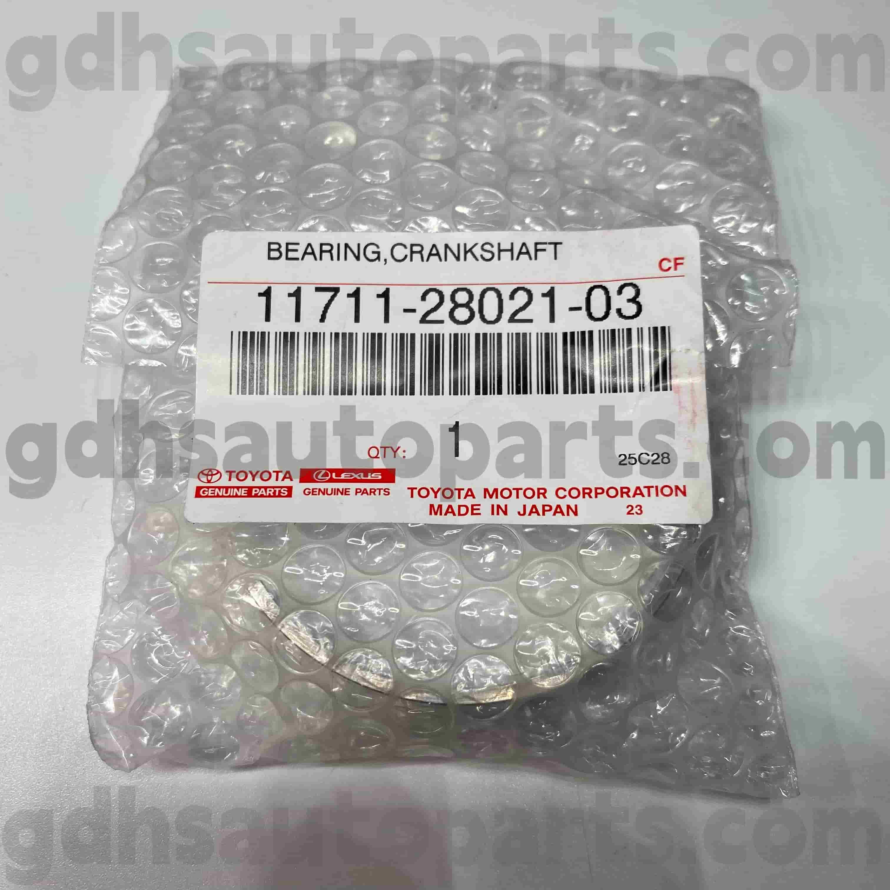 11711-28021-03 Páirteanna Fíor Toyota Imthacaí Crankshaft le haghaidh HARRIER, CAMRY, HARRIER Fonnadh NO.ACV30 ACR30