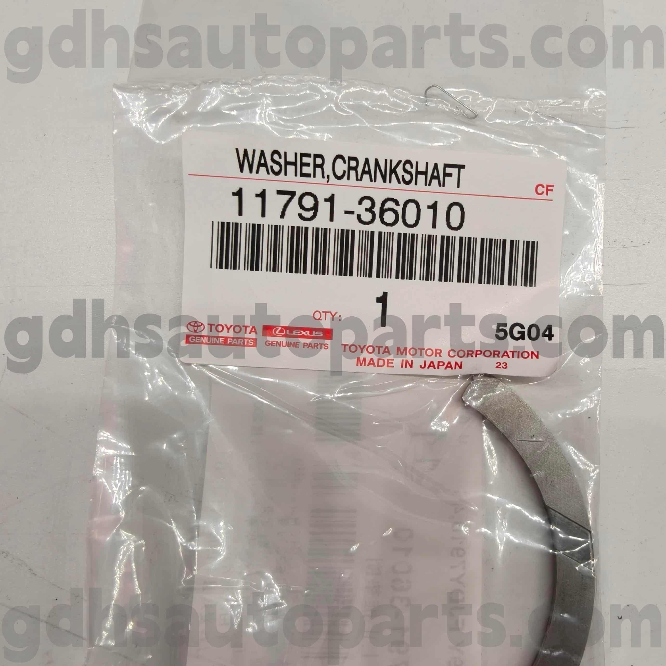 11791-36010 Toyota Iarbhír Páirteanna Crankshaft Sá Bearing do HARRIER, VENZA, ALPHARD Fonnadh NO.2ARFE ASV40 JPP