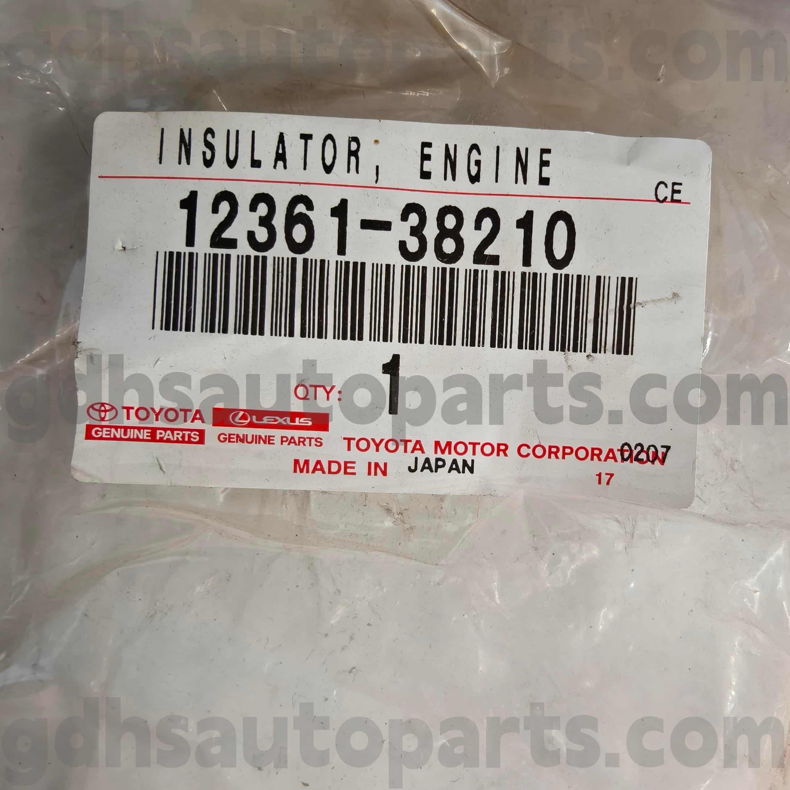 12361-38210 Toyota Genuine Parts Front Engine Mount le haghaidh LEXUS LS460/460L Fonnadh NO.1URFSE USF45 46