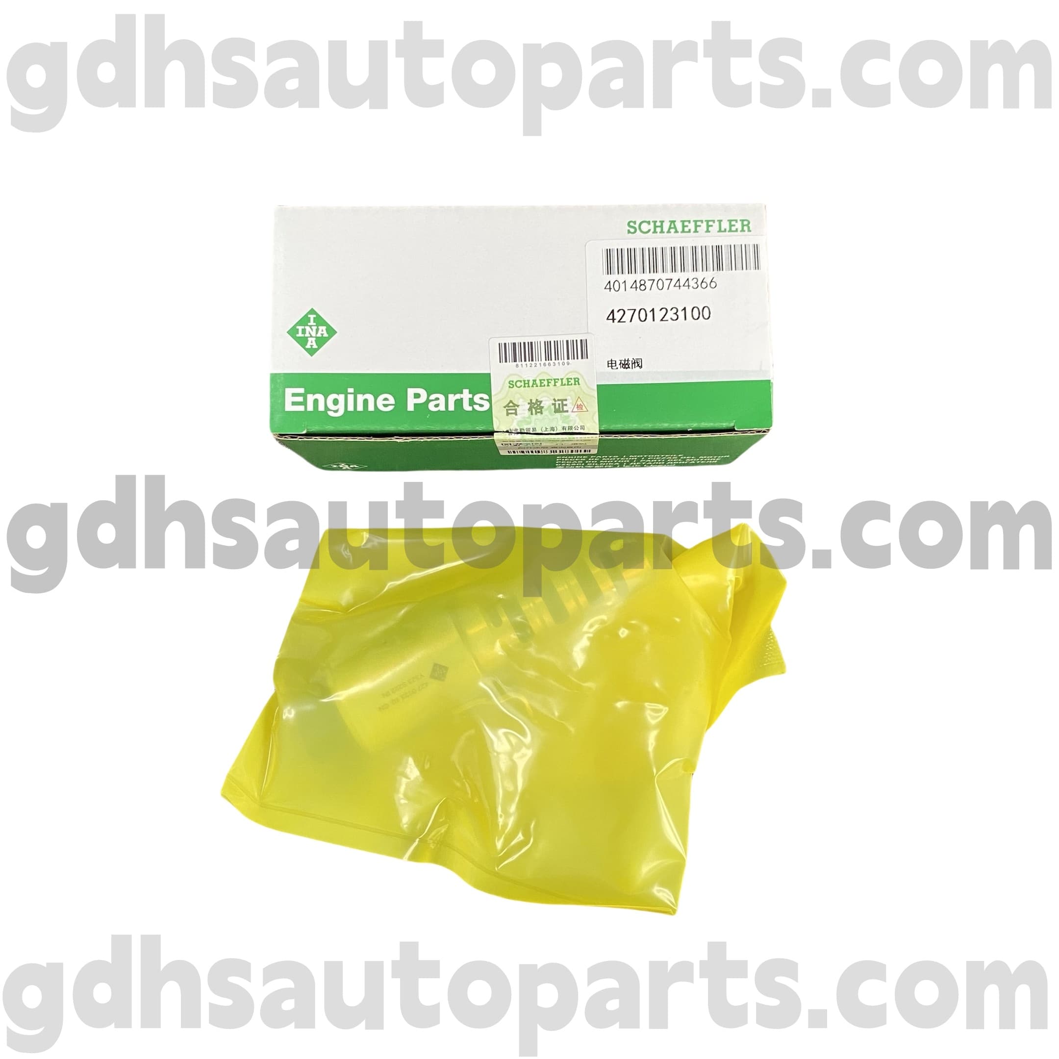 4270123100 Schaeffler ina iontógáil camshaft suíomh solenoid do Range Rover Evoque, Land Rover Freelander 2, Range Rover OE NO. LR024995