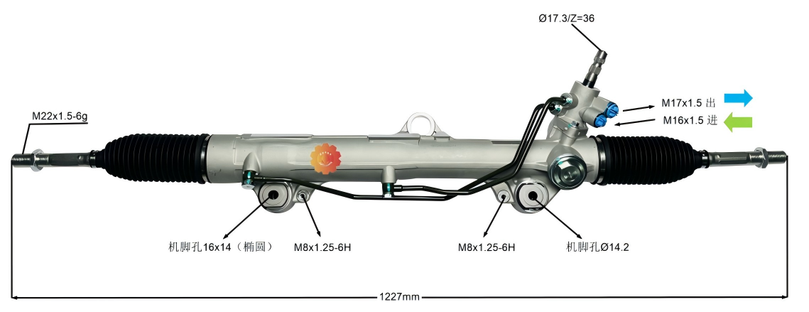 44200-60170 Fearas Stiúrtha Feithicleach