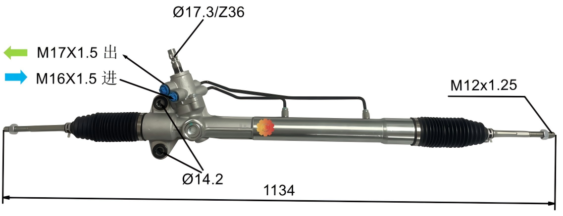 44200-BZ010 Fearas Stiúrtha Feithicleach