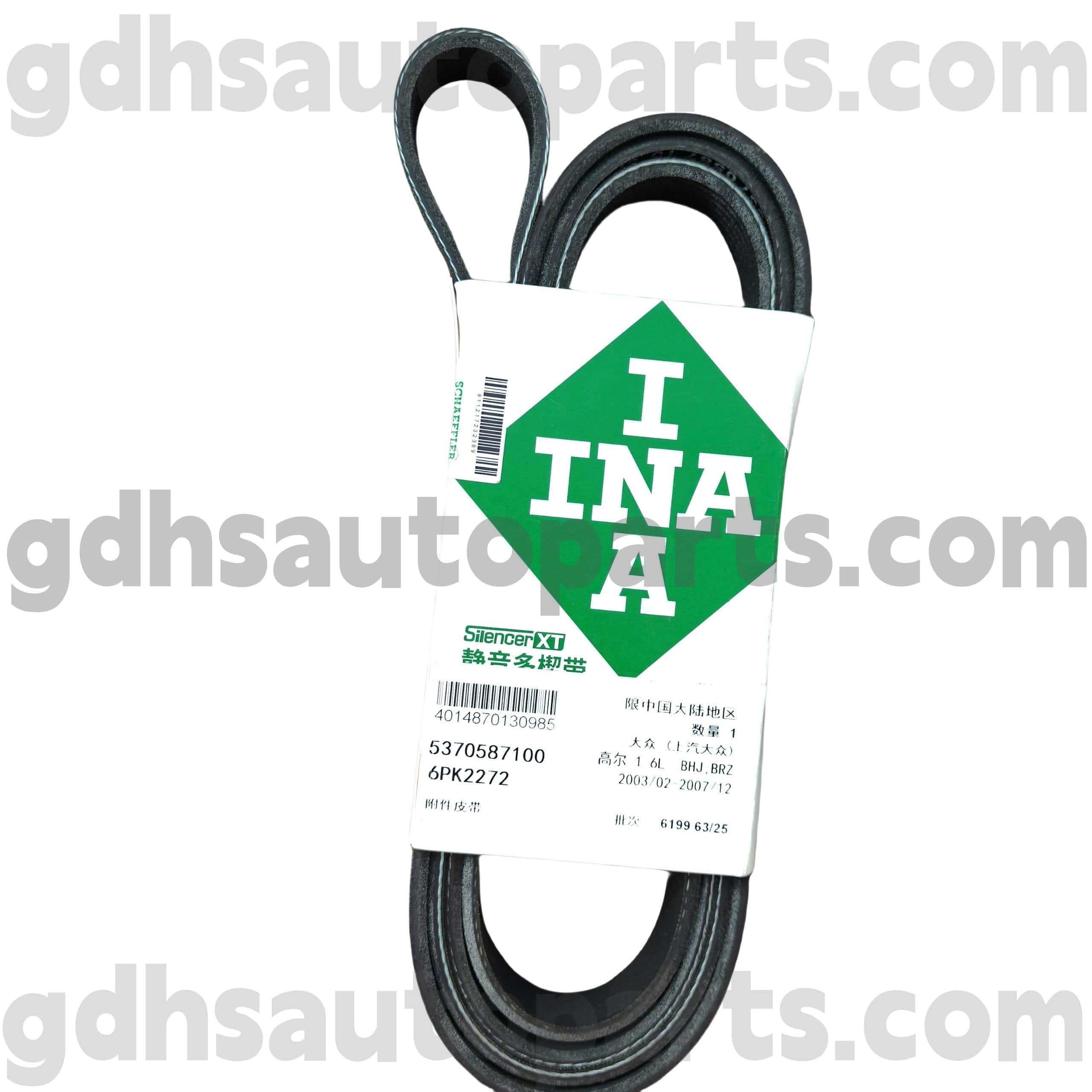 5370587100 Schaeffler in a Drive Belt do Range Rover OE NO. PQR500320