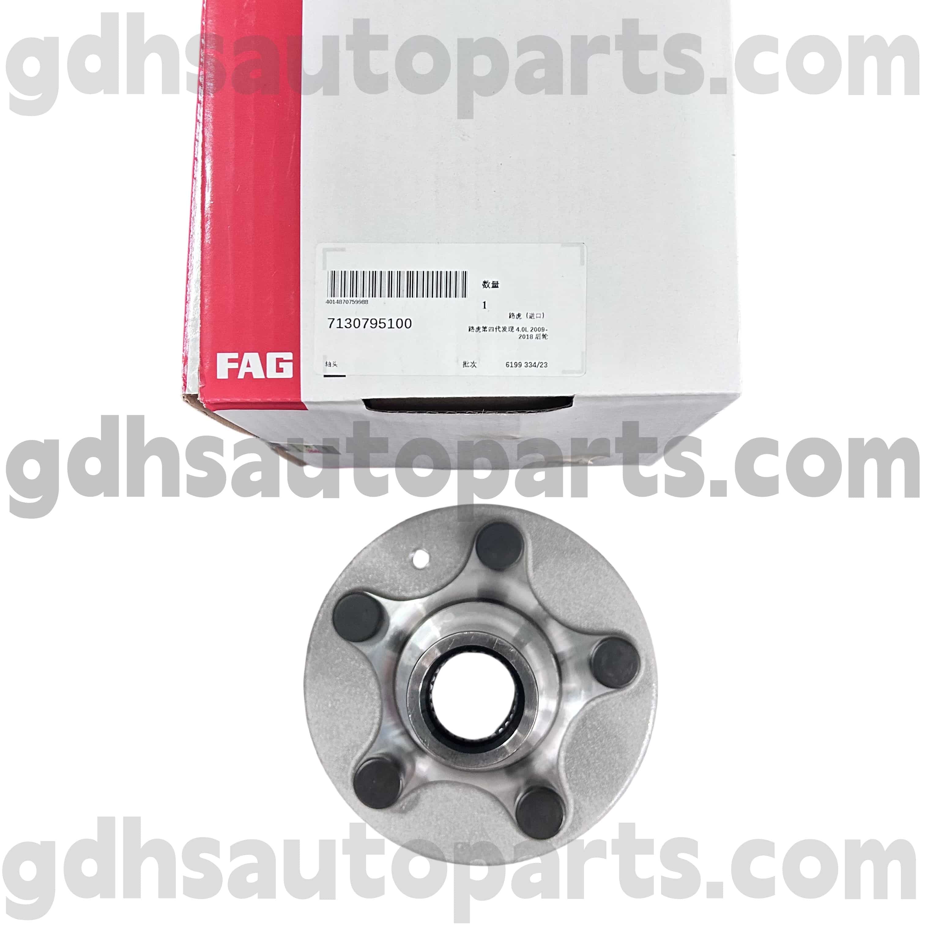 7130795100 Schaeffler Fag Wheel Hub Bearing Flange do Range Rover Sport, Land Rover Discovery 4 oe uimh. RUC500120