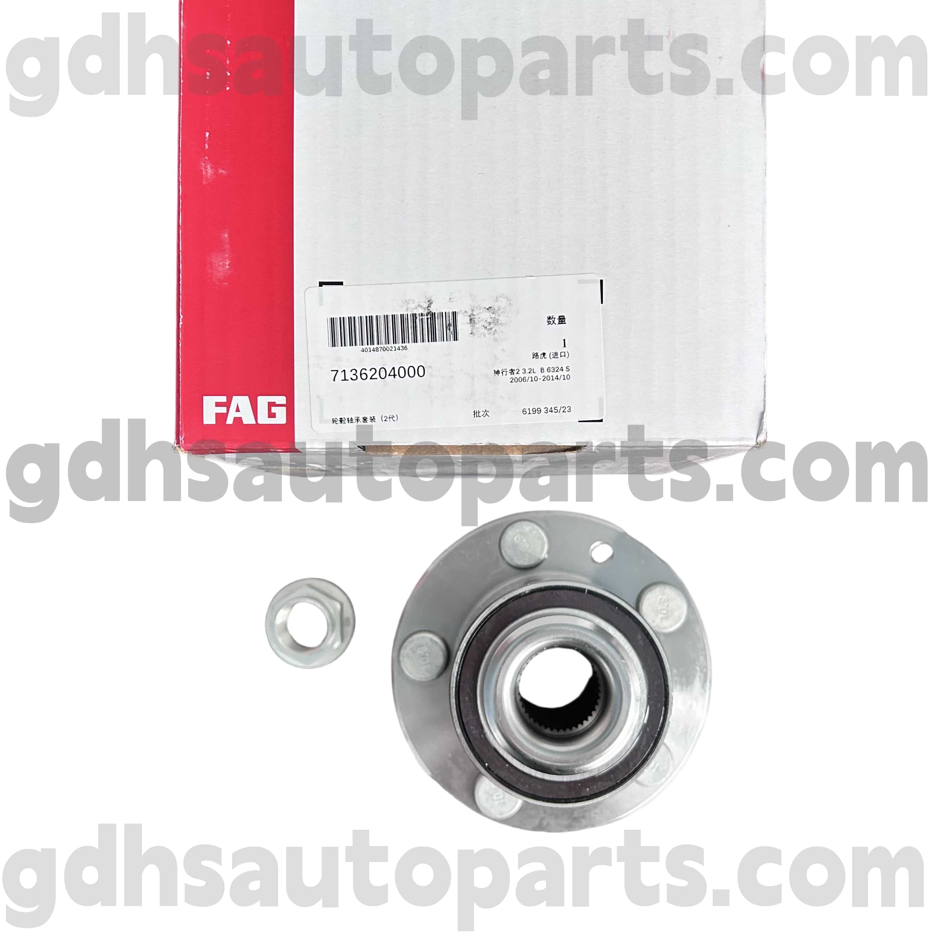 7136204000 Schaeffler Fag Mol Roth Front Bearing do Land Rover Freelander 2 OE uimh. LR003157